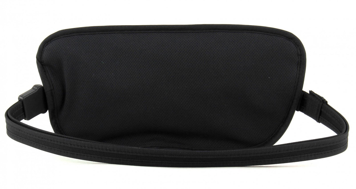 Pacsafe Coversafe X100 Anti-Theft RFID Blocking Waist Wallet, Black