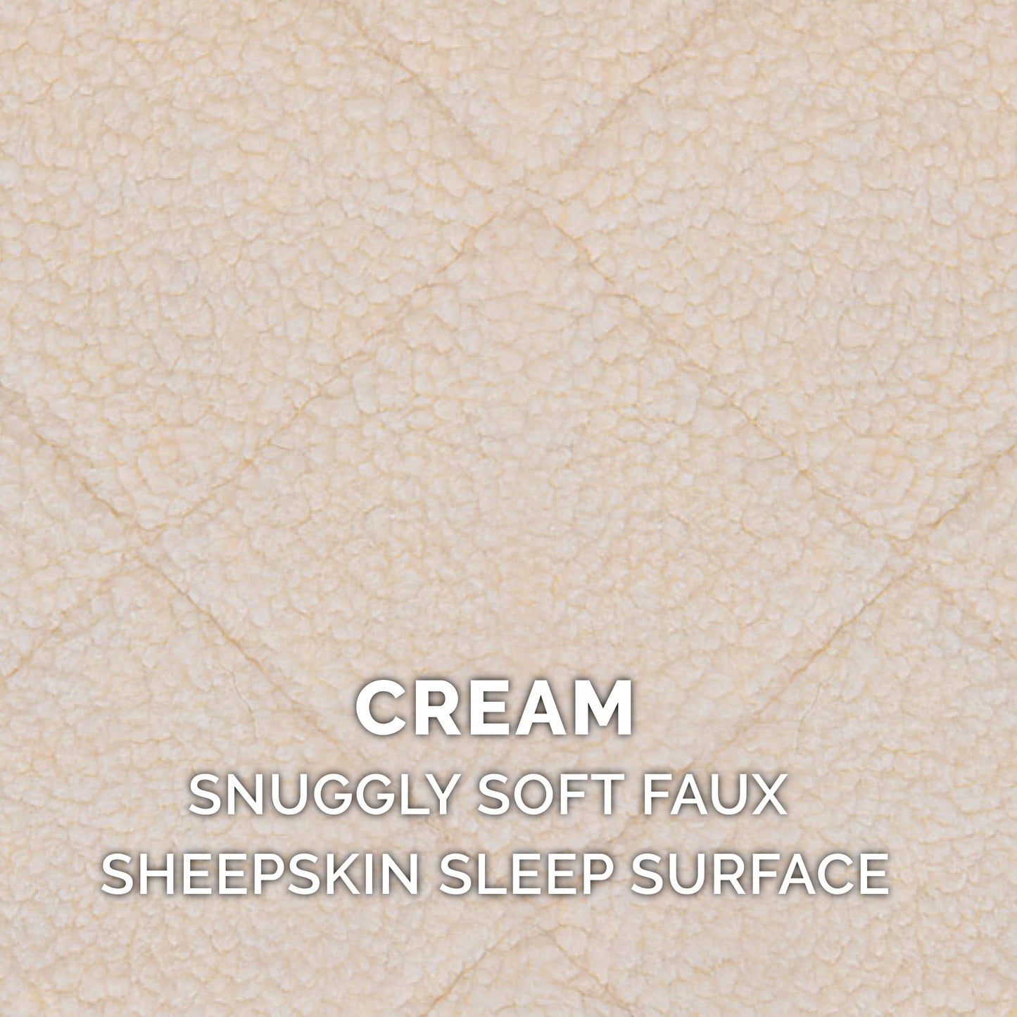 Furhaven Dog Bed for Extra Small Dogs & Indoor Cats, 100% Washable, Sized to Fit Crates - Sherpa Fleece Bolster Crate Pad - Cream, Extra Small