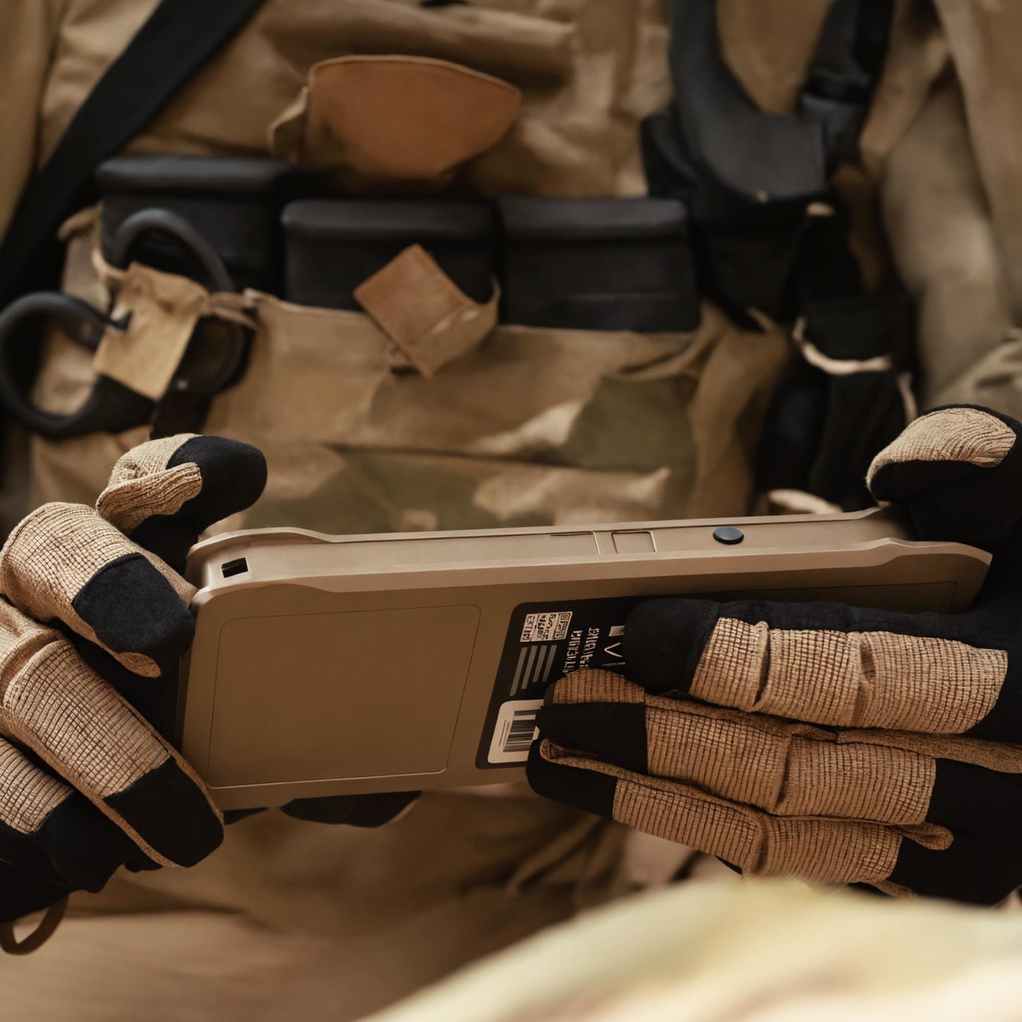 PIG Alpha Full Dexterity Tactical Gloves for Shooting, Touchscreen Compatible, Breathable, 1 Pair, Coyote Brown, Large