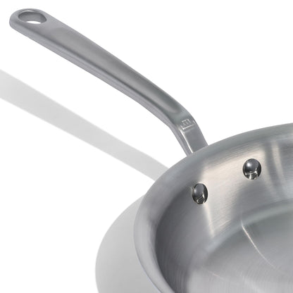 Made In Cookware - 10-Inch Stainless Steel Frying Pan - 5 Ply Stainless Clad - Professional Cookware - Crafted in Italy - Induction Compatible