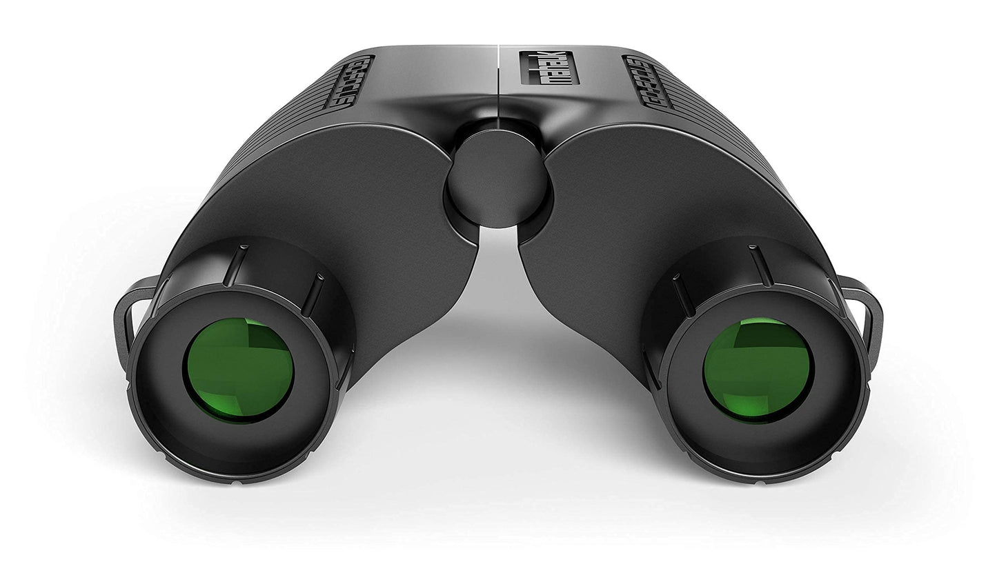 Go-Focus Compact Binoculars for Adults & Kids | Small Travel Binoculars For Bird Watching & Hunting | 10x25 BAK4 Prism | Lightweight & Waterproof | Carry Case & Neck Strap | Range 20m - 1000m | Mahauk