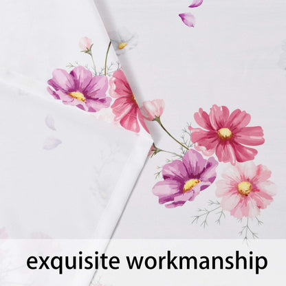 Hiasan Waterproof Spring Tablecloth Rectangle 60 x 104 Inch - Spillproof Wrinkle Free Washable Oblong Floral Tablecloth for Spring Summer Outdoor Picnic, Kitchen Dining, Birthday Party