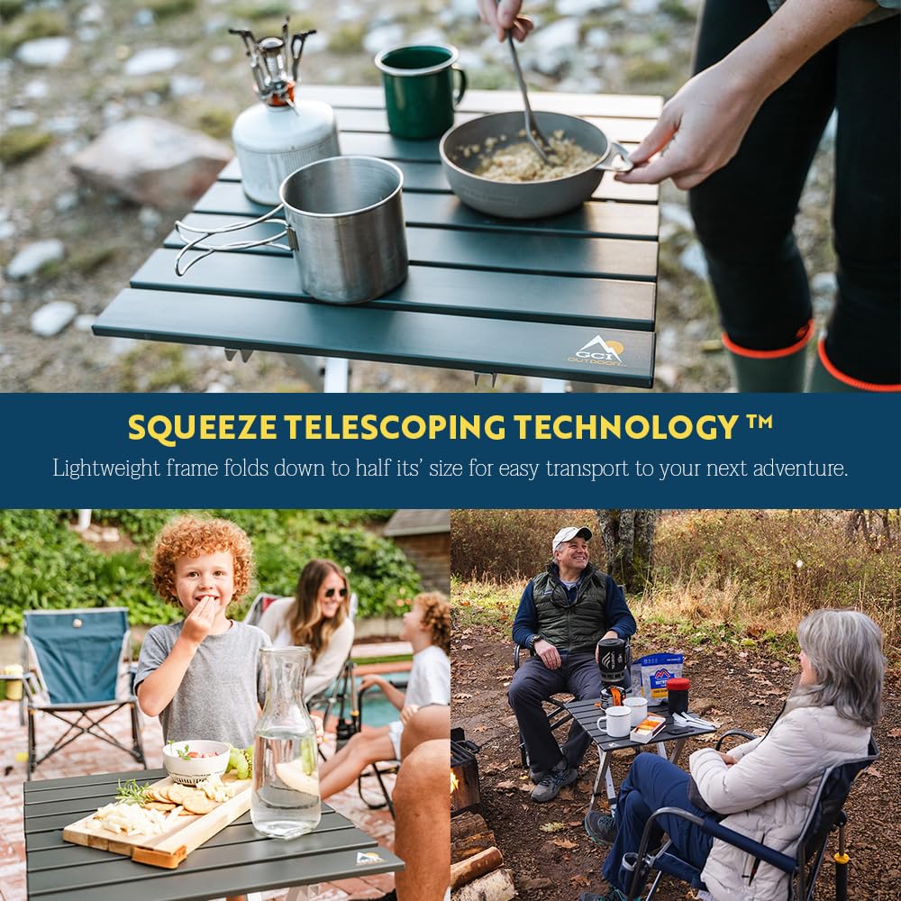 GCI OUTDOOR Compact Camp Table 20 Outdoor Folding Table