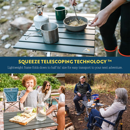 GCI OUTDOOR Compact Camp Table 20 Outdoor Folding Table