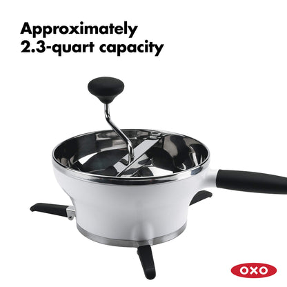 OXO Good Grips Stainless Steel Food Mill For Purees,Silver