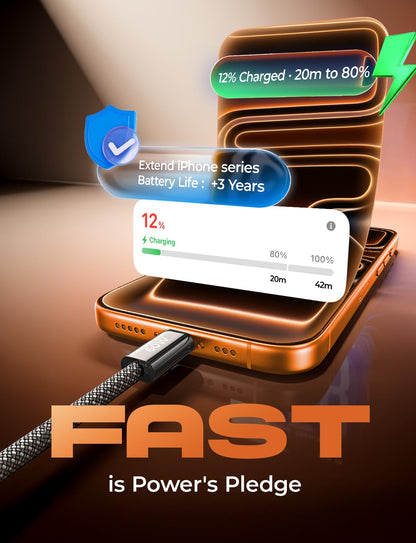 LISEN USB C Cable, 5-Pack [3.3/3.3/6.6/6.6/10FT] for iPhone 17 Charger Cord, 60W USB C to USB C Cable Fast Charging for iPhone Air 17 16 15 Pro Max, Samsung Z Flip 7/S25/S24, Switch 2, iPad, MacBook