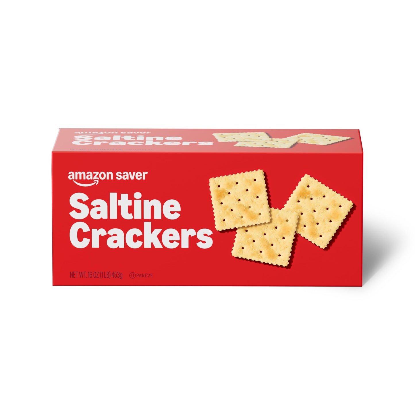 Amazon Saver, Saltine Crackers, 16 Oz (Previously Amazon Fresh, Packaging May Vary)