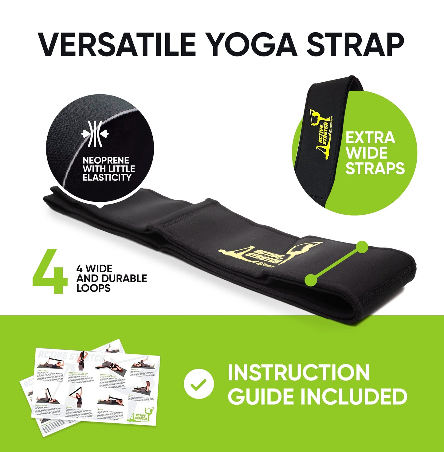 Active Stretch - Wide Loop Stretching Strap