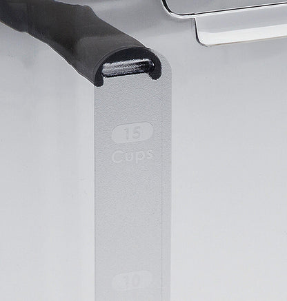 ProKeeper Flour Storage Container, 4-Quart, Dishwasher Safe, BPA-Free Plastic