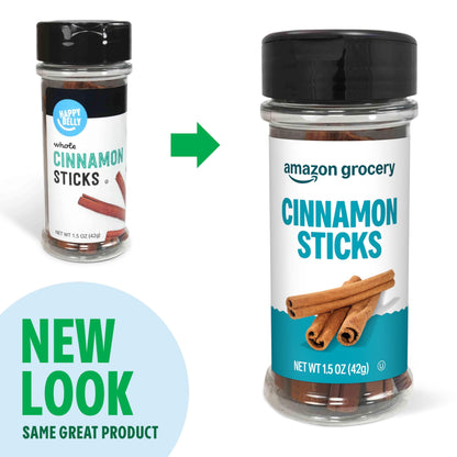 Amazon Grocery, Cinnamon Sticks, 1.5 Oz (Previously Happy Belly, Packaging May Vary)