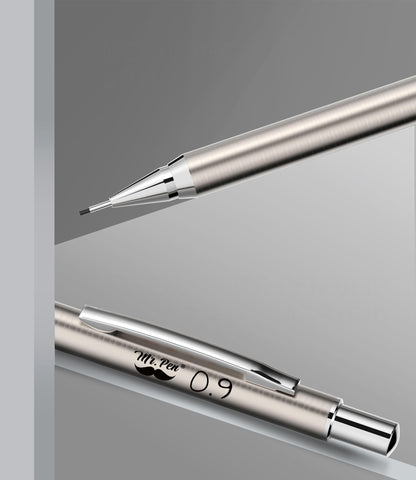Mr. Pen- Metal Mechanical Pencils, 0.9mm, 2 Pack, Lead Pencil, Mechanical Pencil Metal Mechanical Pencil Mechanical, Mechinal Pencils, Mechanical Drafting Pencil, Back to School Supplies