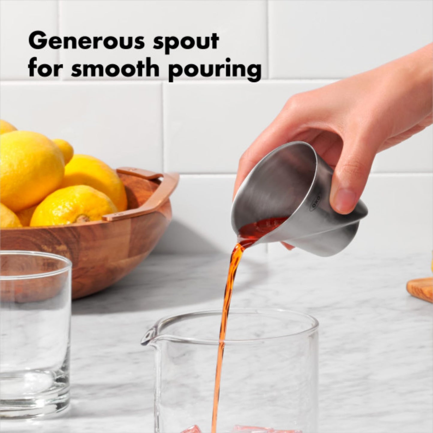 OXO SteeL Angled Measuring Jigger