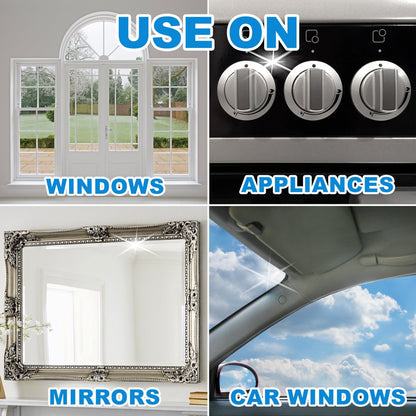 Glass Plus Glass Cleaner, 32 fl oz Bottle, Multi-Surface Glass Cleaner (Pack of 3)