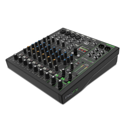 Mackie ProFX10 Go Battery-powered 10-channel Mixer with USB and Enhanced Effects