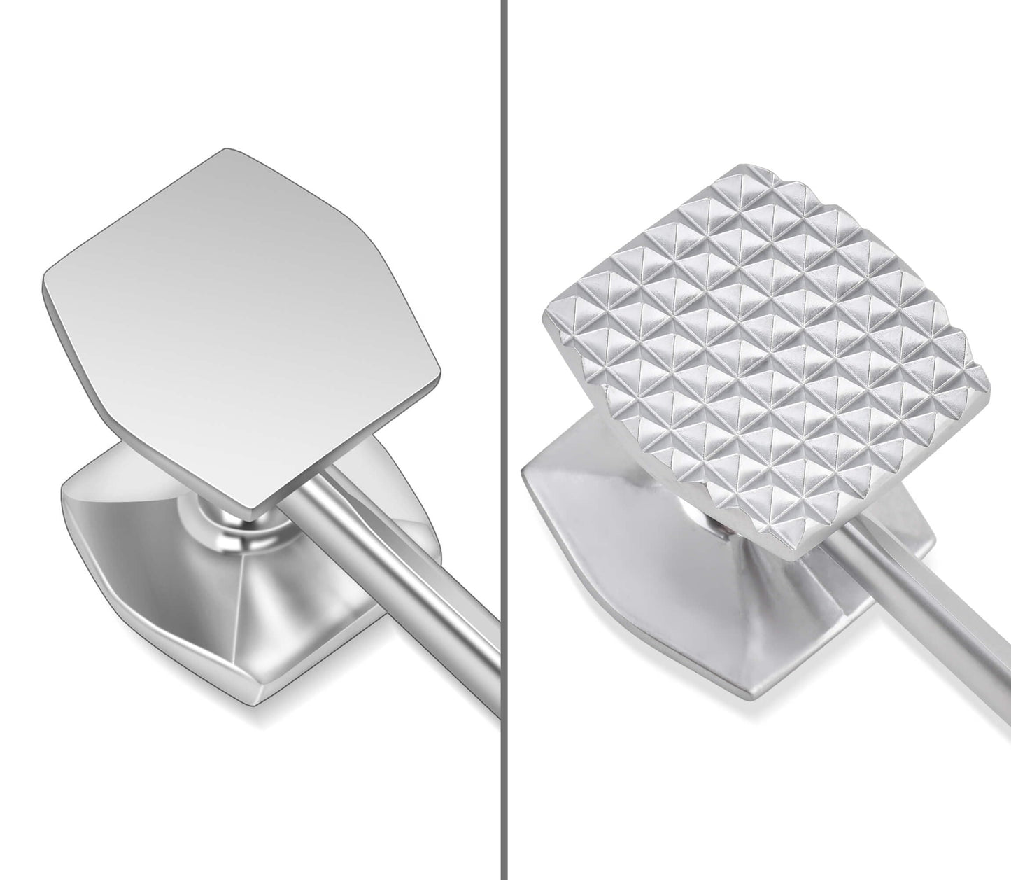 Aliglow Meat Tenderizer Hammer Tool Pounder For Tenderizing Steak Beef Poultry, Heavy Duty Dual-Sided Mallet with Soft Grip Handle - Multifunctional Kitchen Beater for Chicken,Fish, Baking