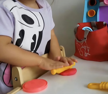 6-Piece Kids’ Dough Tool Set – Colorful, Child-Safe Modeling Clay Accessories for Small Hands