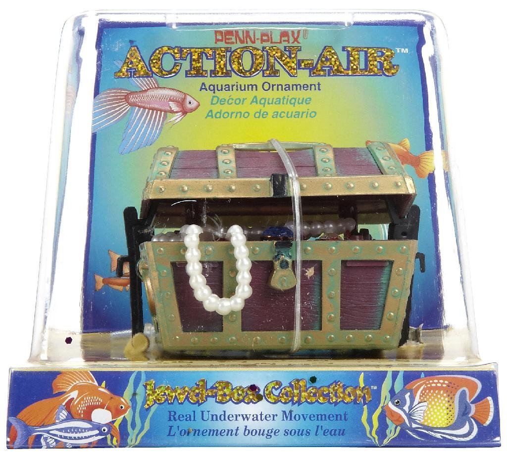 Penn-Plax Treasure Chest, Small