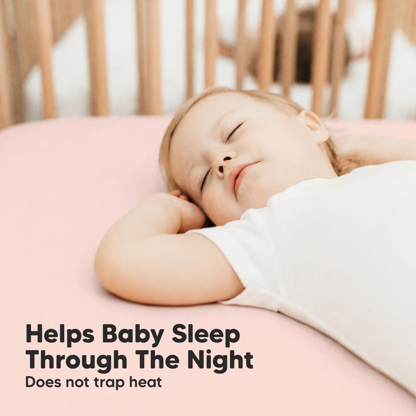 KeaBabies 2-Pack Baby Crib Sheets for Boys, Girls - 52x28 Viscose Derived from Bamboo Toddler Bed Sheets Neutral, Fitted Crib Mattress Cover for Standard Baby Bedding, Soft & Cozy (Cameo)