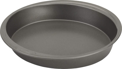 GoodCook Everyday Nonstick Steel Round Cake Pan, 9", Gray