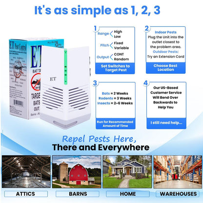 ET Pest Control (Bat targeting system)