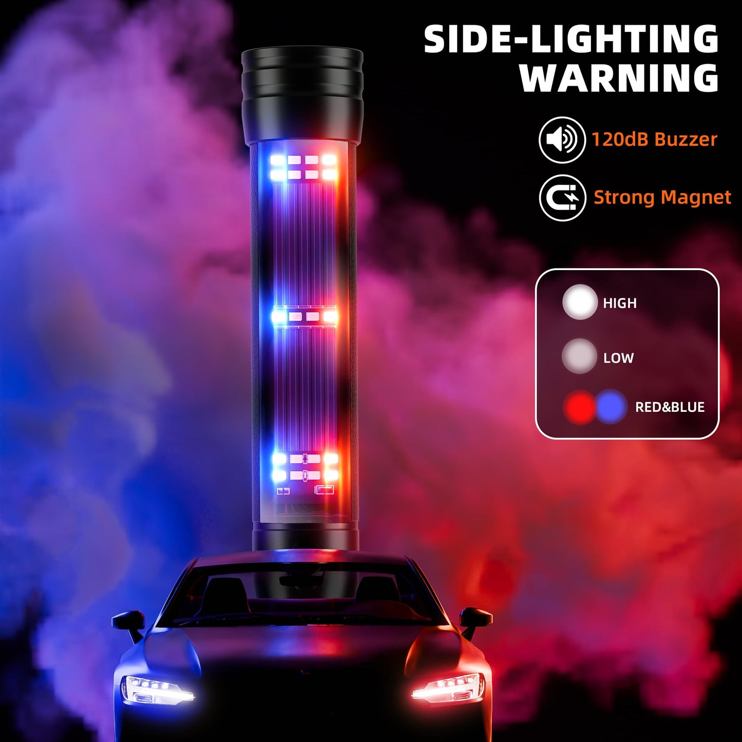 Otdair Solar/Rechargeable LED Flashlight, Multi Function Ultra Bright Flashlight, Emergency Strobe Light, USB-C Rechargeable, Survival Gear and Supplies, 5 Modes for Outdoor, Camping, Hiking, 2 Pack