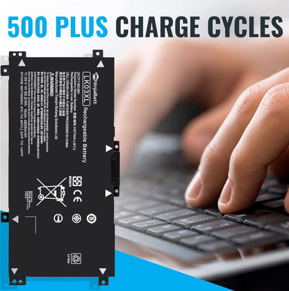 NinjaBatt LK03XL l09281-855 916814-855 Battery for hp Envy x360 Convertible 15m-bp1xx 15m-cn0xxx 15-cn0xxx 15m-cp0xxx 17m-ae0xx 17-bw 17m-ae111dx 15m-cn0012dx 15m-cn0011dx (11.55/55.8Wh)