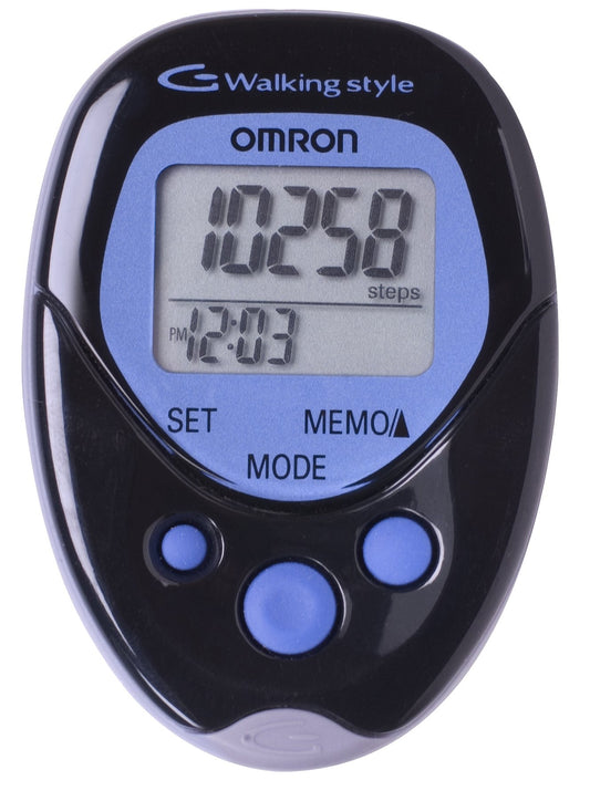 Omron Hj-113 Pocket Pedometer, Walking Style, Black, 1 Count (Pack of 1)