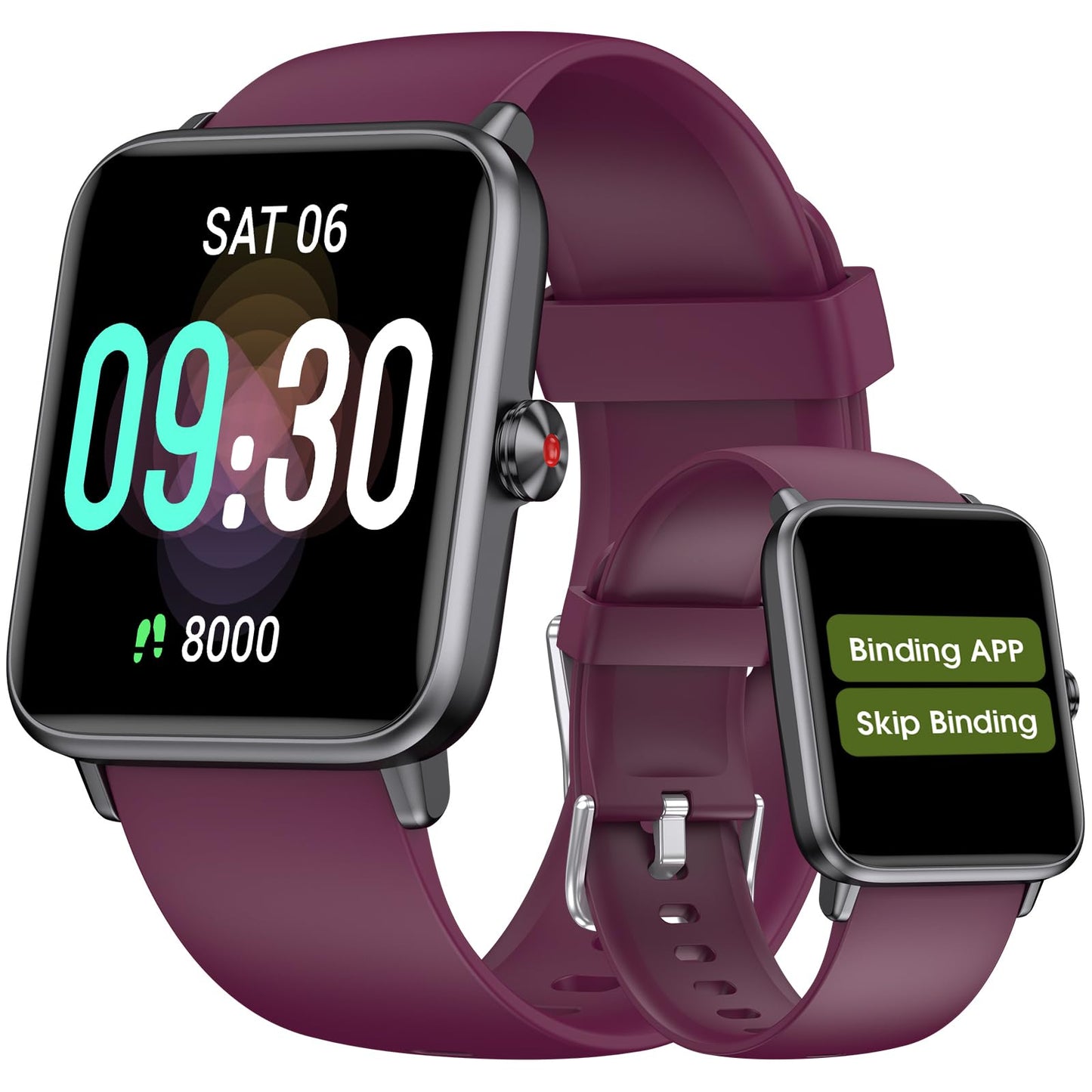 Pedometer Watch Senior Friendly No App/Phone Required, Waterproof Fitness Tracker Watch with Step Counter Calories/Sleep Tracker for Walking Running for Men Women