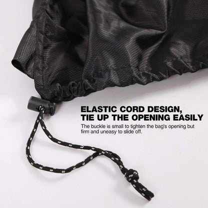 REDCAMP Sleeping Bag Stuff Sack, Compression Sack, Great for Backpacking and Camping Black Heavy Duty XXL