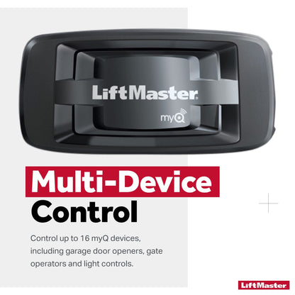 LiftMaster 828LM - Internet Gateway - Only Works with LiftMaster Security+ 2.0 Garage Door Openers - Smart Control for MyQ-Enabled Devices Including Gate Operators - Ethernet connectivity only