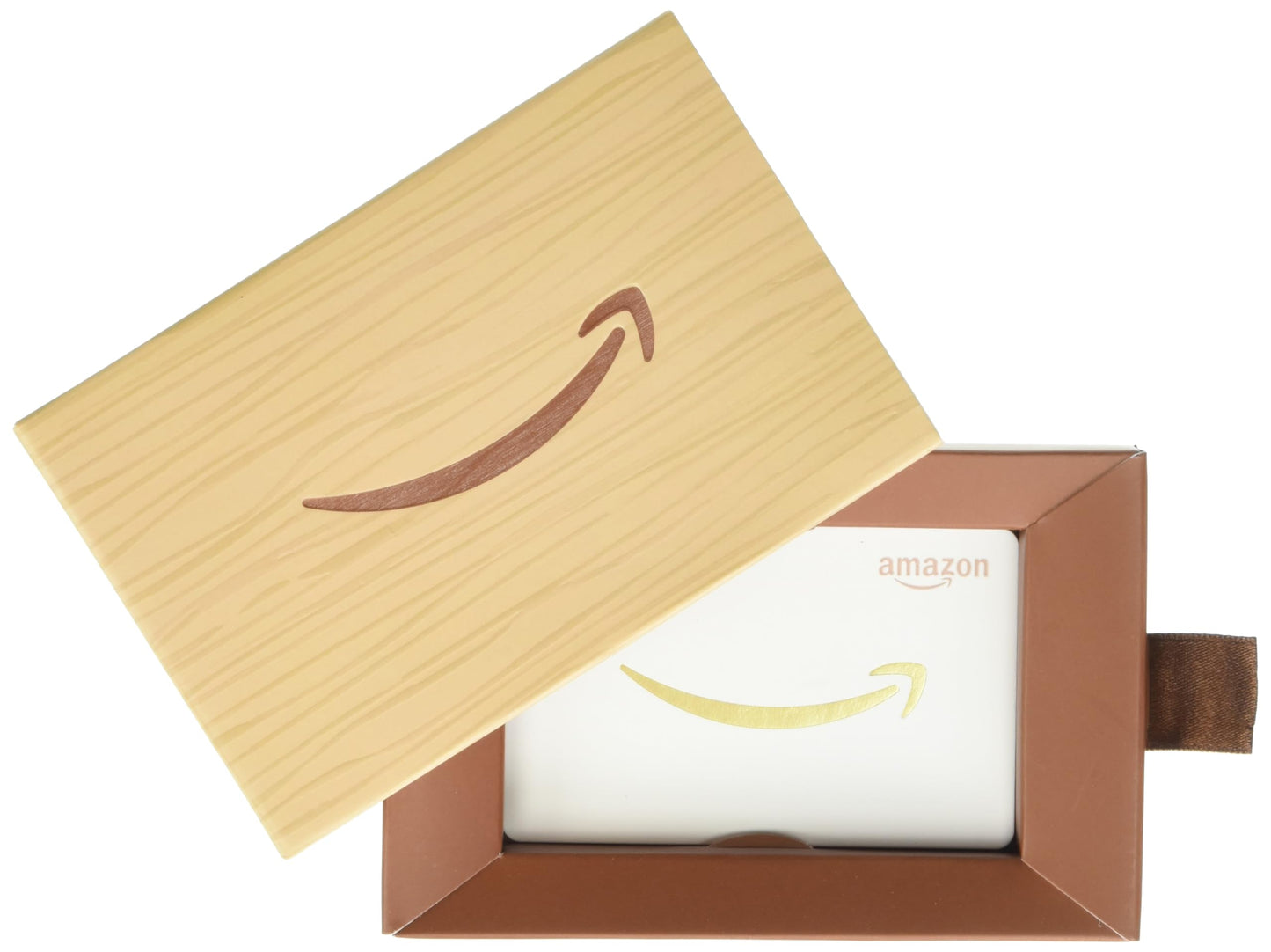 Amazon.com Gift Card for any amount in a Classic Faux Wood Gift Box
