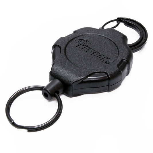 KEY-BAK Ratch-It Retractable Ratcheting Tether with 48" Retractable Cord, 10 oz. Retraction, Carabiner Attachment