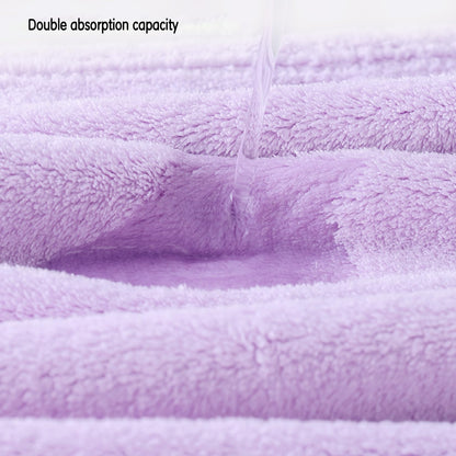 IFaryMes Toddler Bath Towel Baby Towels with Hood 27.5"X55" Ultra Absorbent Soft Bathrobe Blanket Kids Shower Towel for Girls and Boys(Purple-Cat)