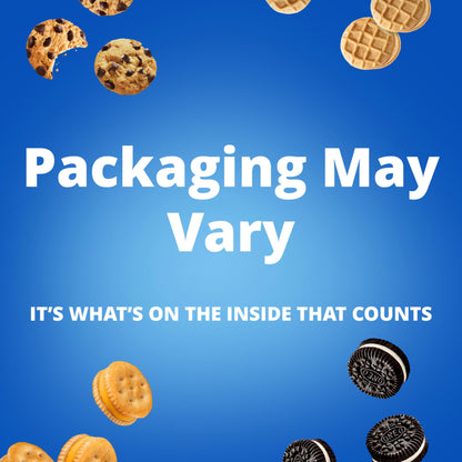 OREO Mini Cookies, CHIPS AHOY! Mini Cookies, Nutter Butter Bites & RITZ Bits Cheese Crackers Variety Pack, 15 Big Bags