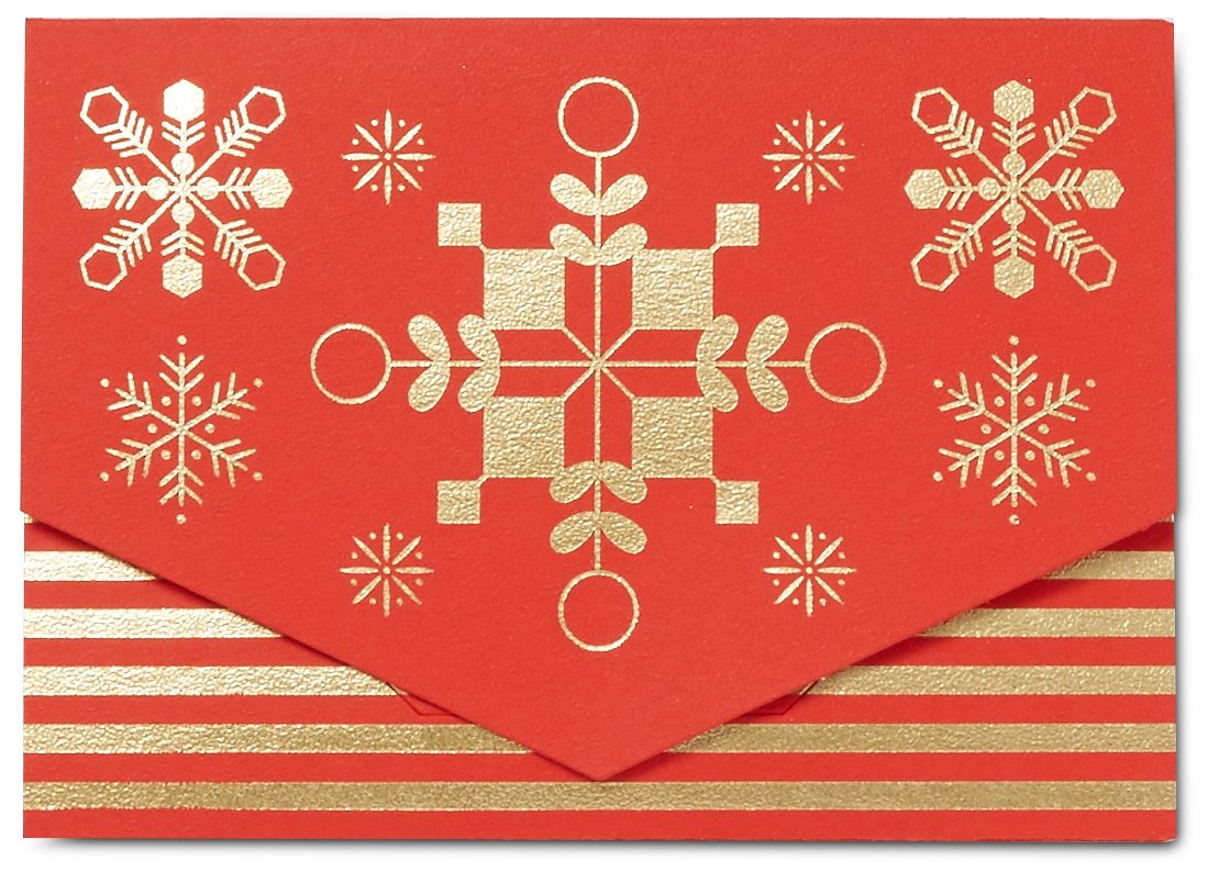 Amazon.com Gift Card in a Red and Gold Mini Envelope