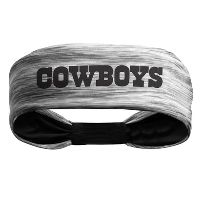 Littlearth Unisex-Adult NFL Dallas Cowboys Tigerspace Headband, Grey, One Size, (300688-COWB)