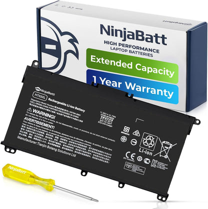 NinjaBatt HT03XL Battery for HP L11119-855 HW03XL 7265NGW Pavilion 15-DB Series14M-DH0003DX 14M-DH1003DX 15T-CS200 15-DY0013DX 15-DY1023DX 15-DY1751MS 15-CS3073CL