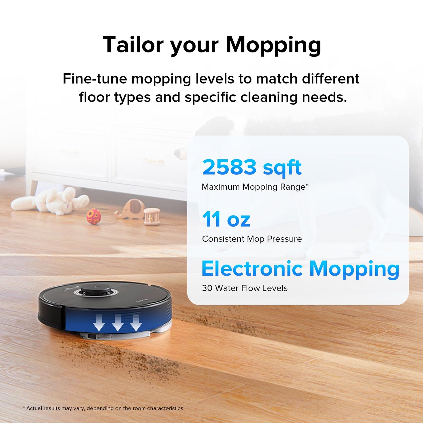 roborock Q7 Max+ Robot Vacuum and Mop with Auto-Empty Dock Pure, Hands-Free Cleaning for up to 7 Weeks, APP-Controlled Mopping, 4200Pa Suction, No-Mop&No-Go Zones, 180mins Runtime, Works with Alexa