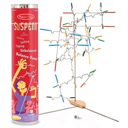 Melissa & Doug Suspend Family Game (31 pcs) - Wire Balance Game, Family Game Night, Family Activities, Games for Kids Ages 8+