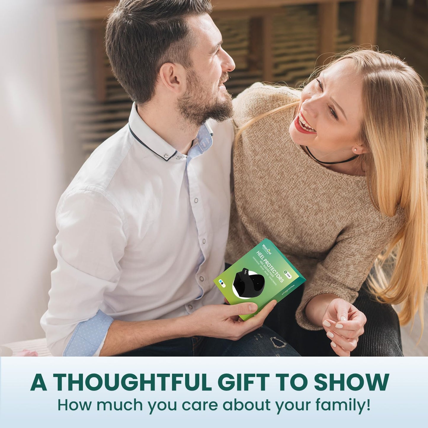 Plantar Fasciitis Gel Heel Protectors - Welnove Heel Cups for Women Men Heels Spur Pain Relief - Heel Inserts Pads for Achilles Tendonitis Dry Cracked Heel Support Cushion (W 4.5-9 / M 5-8)