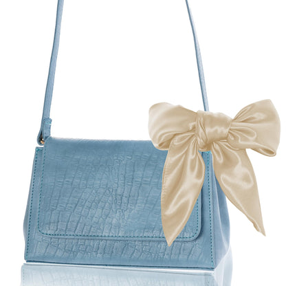 Pistha Chiffon Scarf Square Ribbon Neck Scarf Satin Scarf Handkerchief for Halloween Retro Women Girls Costume Accessory (Champagne, 23.6 * 23.6 inch)