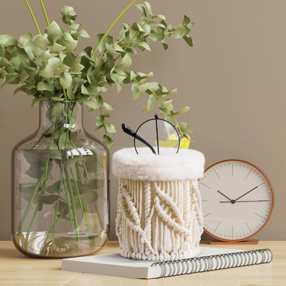 HOSROOME Glasses Holder for Nightstand Boho Decor Eyeglass Holder Stand for Office Desk Organizer