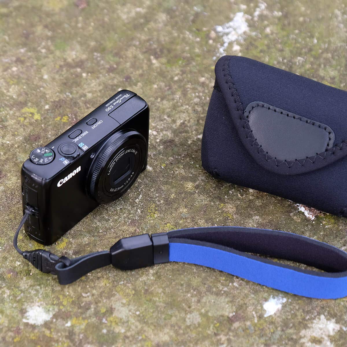 OP/TECH USA Cam Strap - QD | Quick Release Wrist Strap for Digital, Film & Vintage Cameras – Black, Made in USA