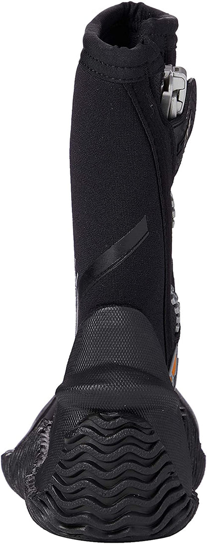 SEAC Basic HD, 5 mm neoprene diving boots with side zip and semi-rigid sole