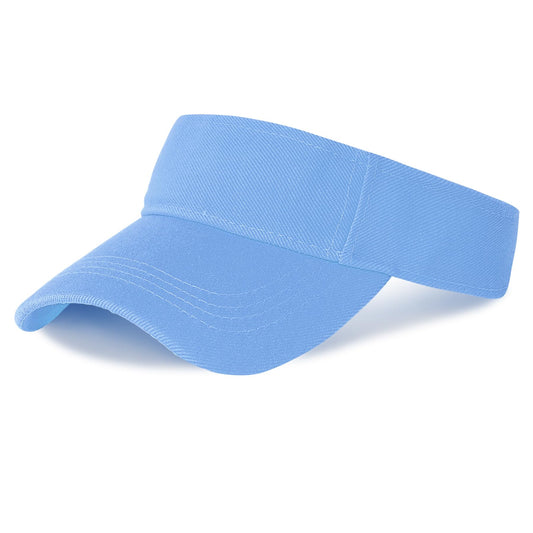 Marrywindix 1 Piece of Blue Sport Wear Athletic Visor Sun Sports Visor Hat Visor Adjustable Cap for Women and Men (One Size)