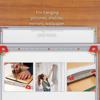 Kapro - 313 Measure Mate - Ultimate Home-Improvement Tool - With Level and Ruler - Features Sliding Markers and Knife Guide - Includes Nail Gripper and Drill Bit Gauge - 24 Inch