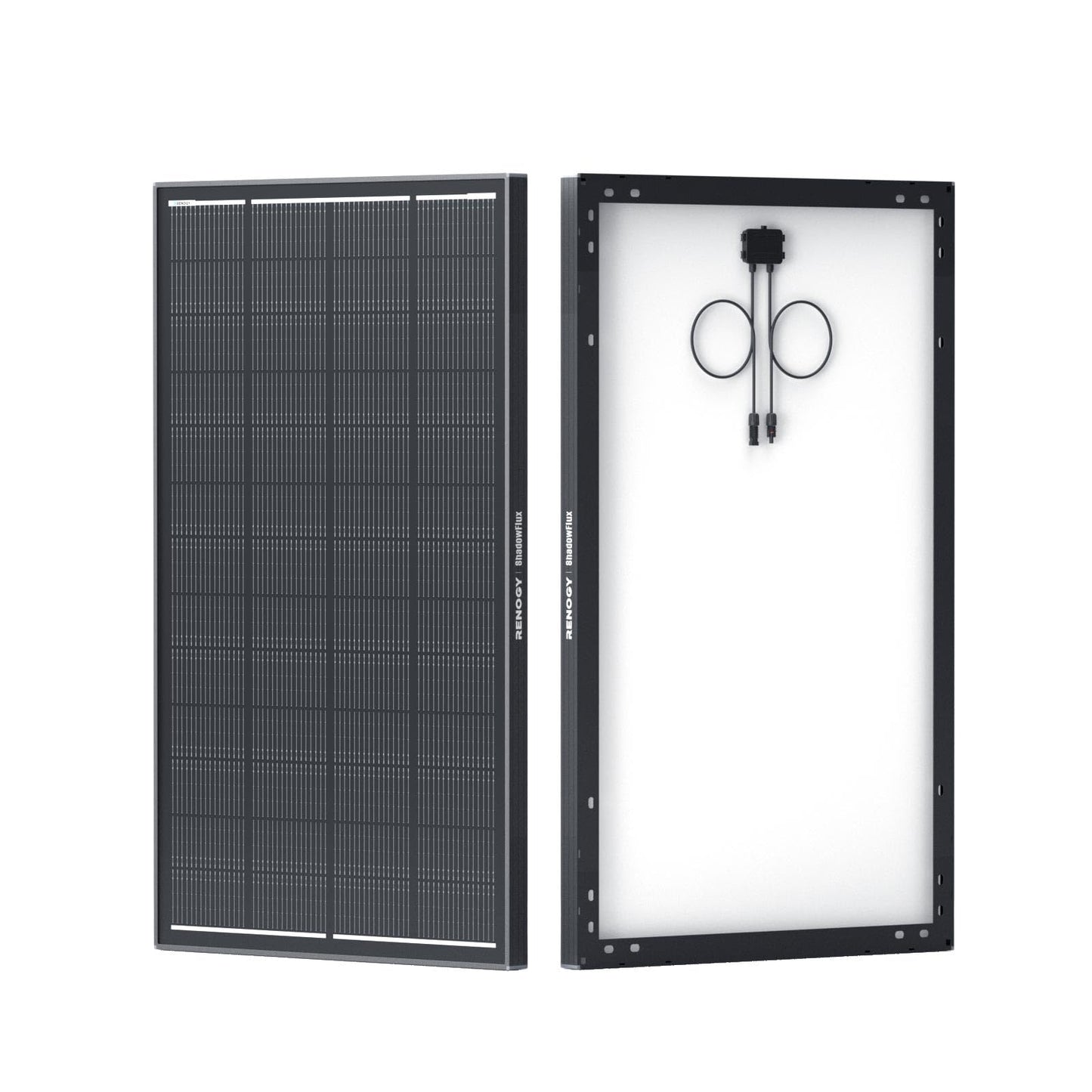 Renogy 200W ShadowFlux Anti-Shading N-Type Solar Panel, 12V 200 Watt Solar Panel 25% High-Efficiency, PV Module Power Charger for RV Marine Rooftop Farm Battery and Other Off-Grid Applications