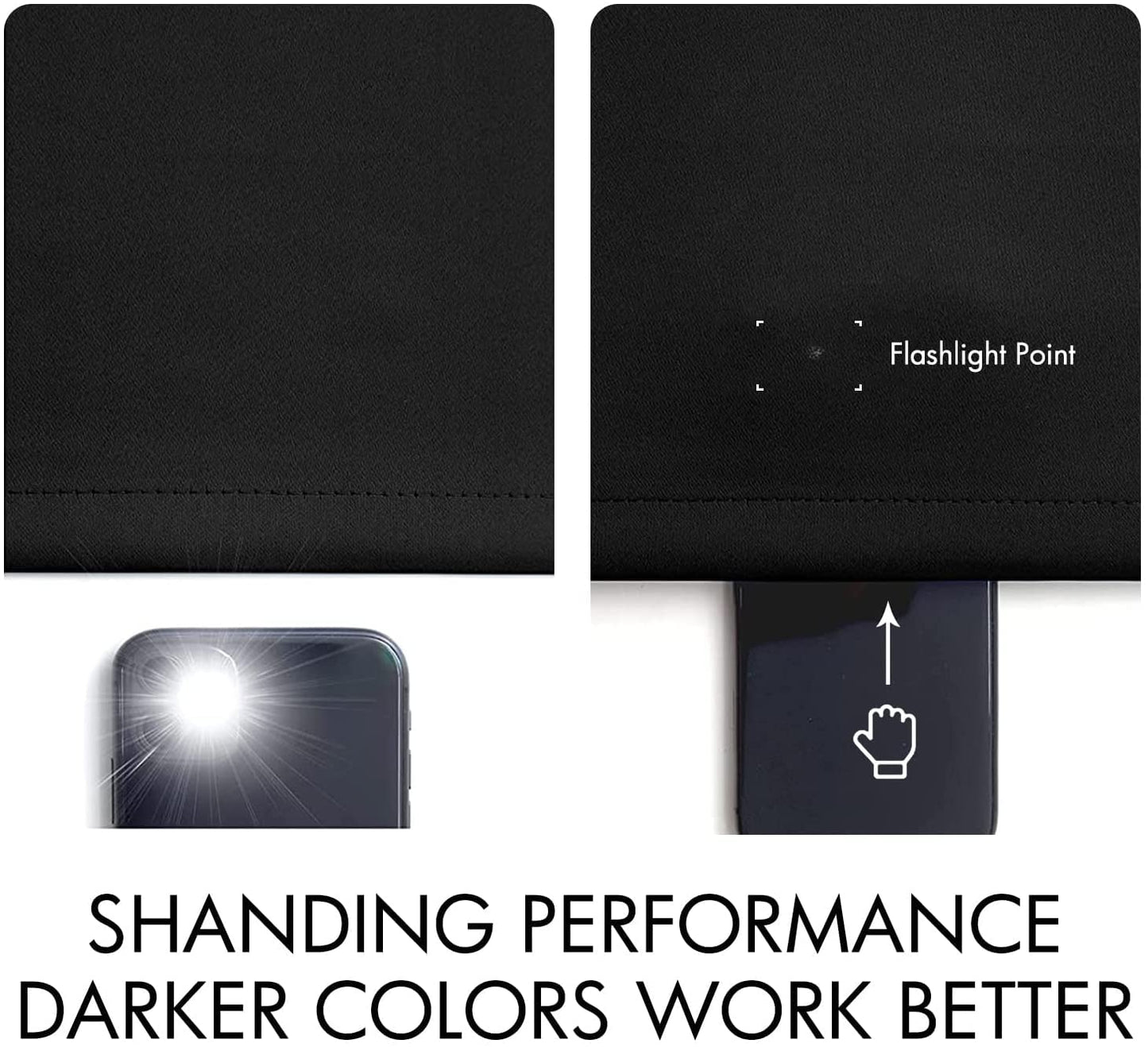 MIULEE Room Divider Curtains 12.5 x 8 Ft - Total Privacy Wall Room Divider Screens Sound Proof Wide Blackout Curtain for Living Room Bedroom Patio Sliding Door, 1 Panel, W150 x L96 inches, Black