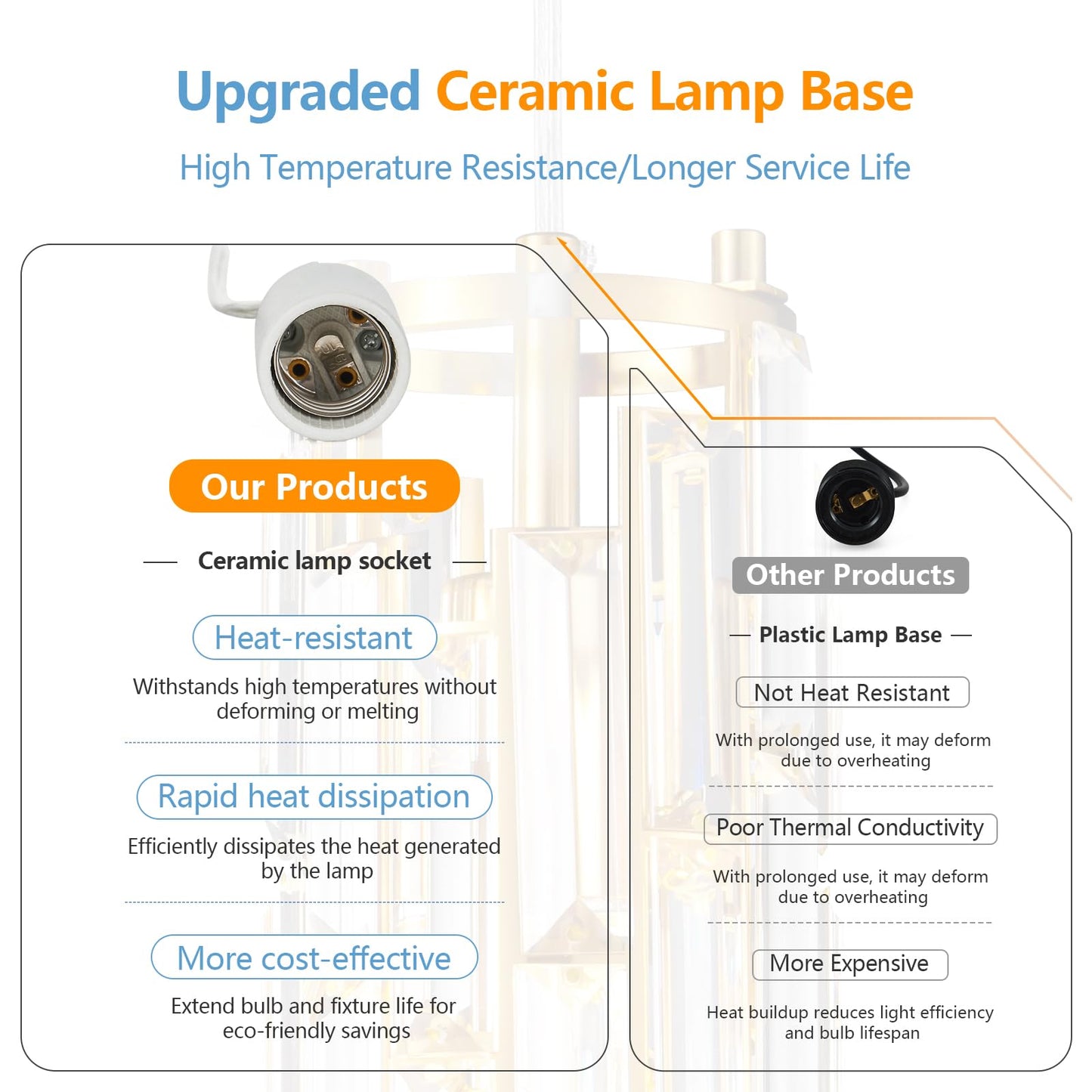 LMQNINE Pendant Lighting Modern Pendant Light, Mini Crystal Chandeliers,Adjustable Pendant Light Fixture for Kitchen Island Dinning Room Bedroom (Gold, 1-Light)