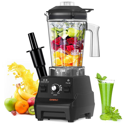 OMMO Blender 1800W, Professional High Speed Countertop Blender with Durable Stainless Steel Blades, 60oz BPA Free Blender for Shakes and Smoothies, Nuts, Ice and Fruits, Dishwasher Safe